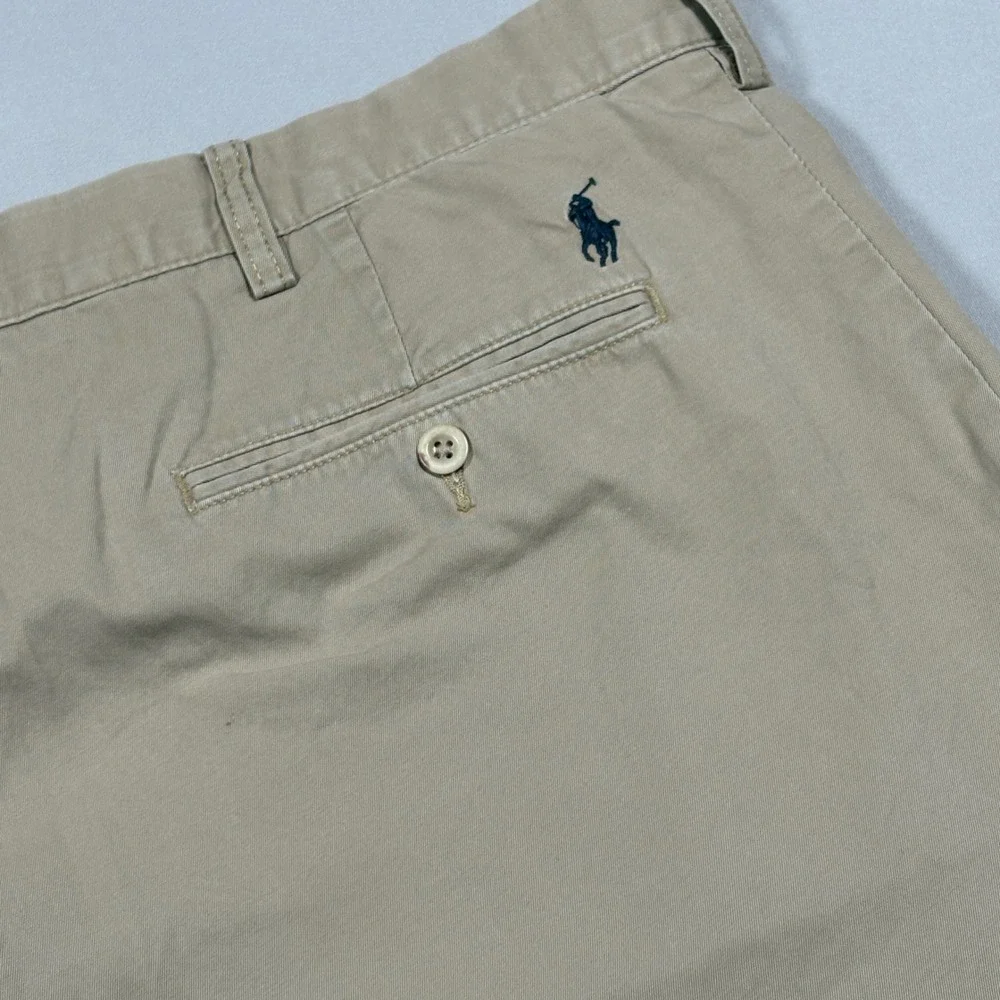 Polo Ralph Lauren Prospect Pant Mens 46x32 Tan Khaki Cotton Chino Big & Tall